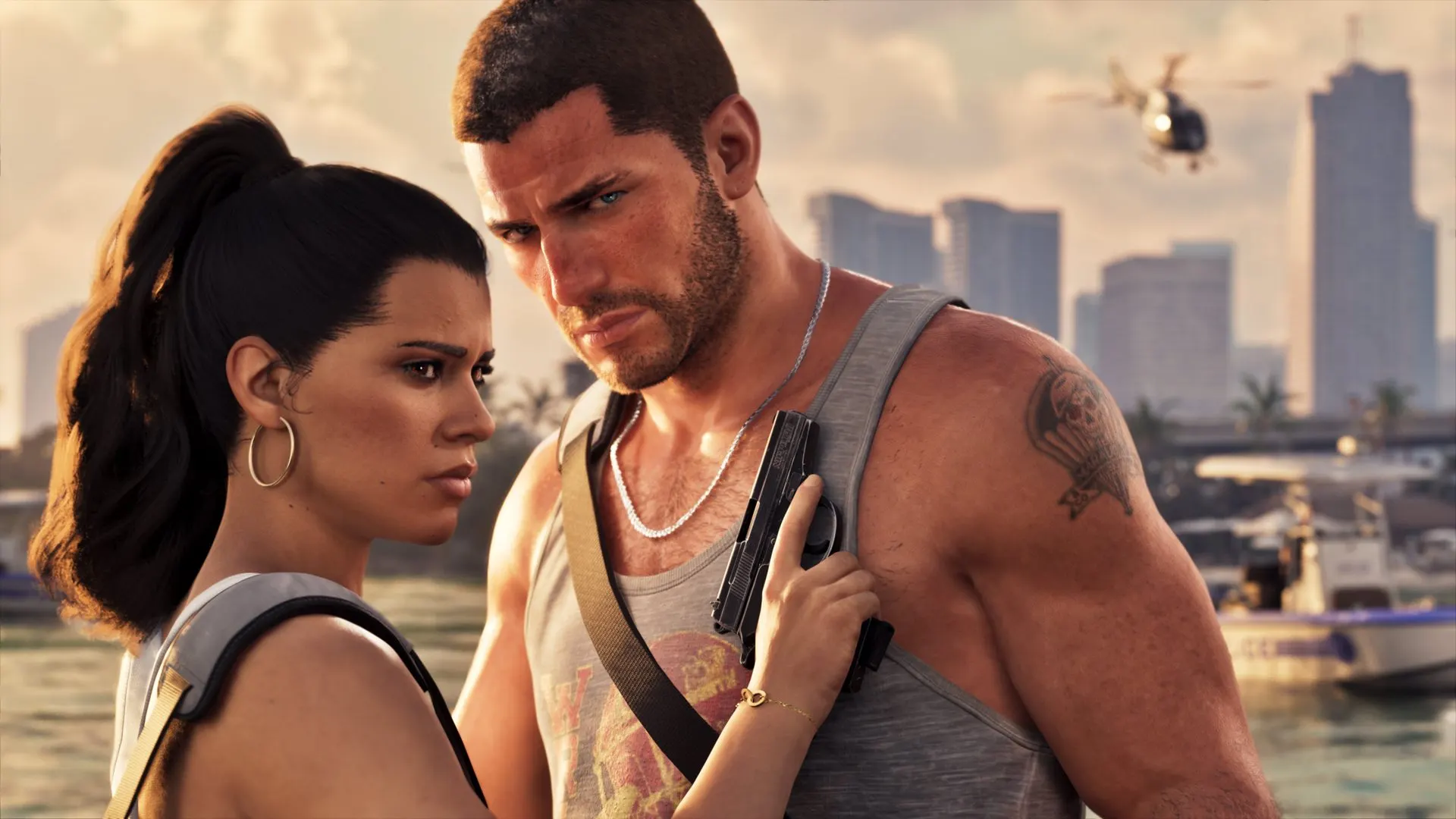 Jason et Lucia, les deux héros de GTA 6